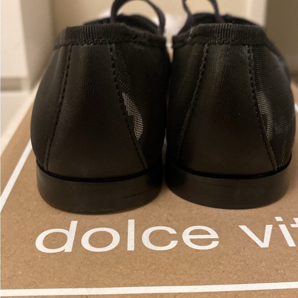 Dolce Vita Black Bow Loafers - Picture 6 of 6